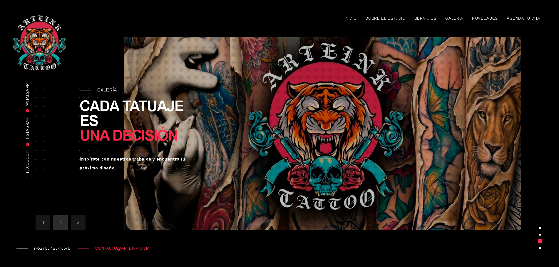 Proyecto Arteink Tattoo