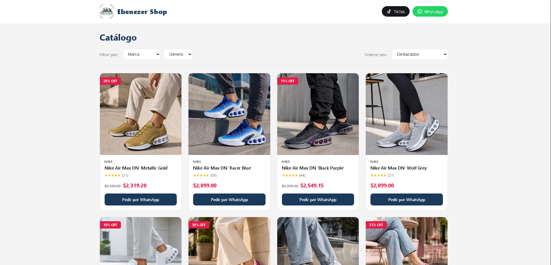 Proyecto Ebenezer Shop